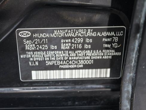 Used 2012 Hyundai Sonata GLS w/ Popular Equipment Pkg image 28