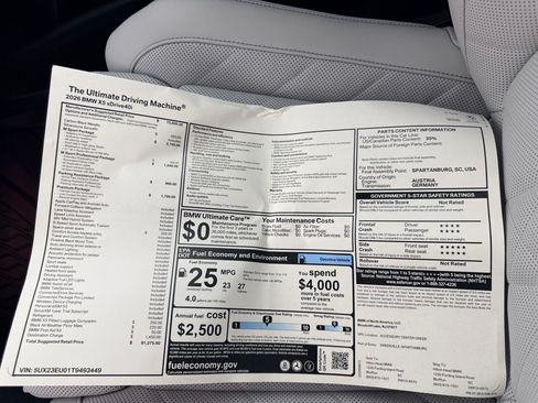 New 2026 BMW X5 xDrive40i w/ M Sport Package AWD/4WD image 27