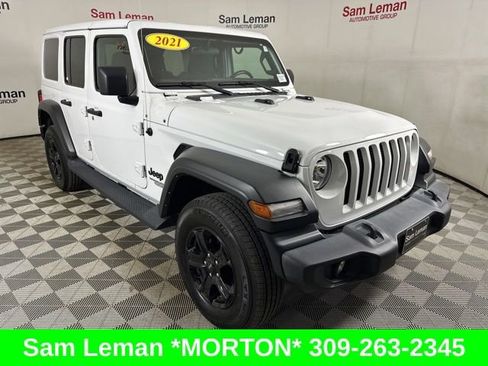 Used 2021 Jeep Wrangler Unlimited Sport S image 1