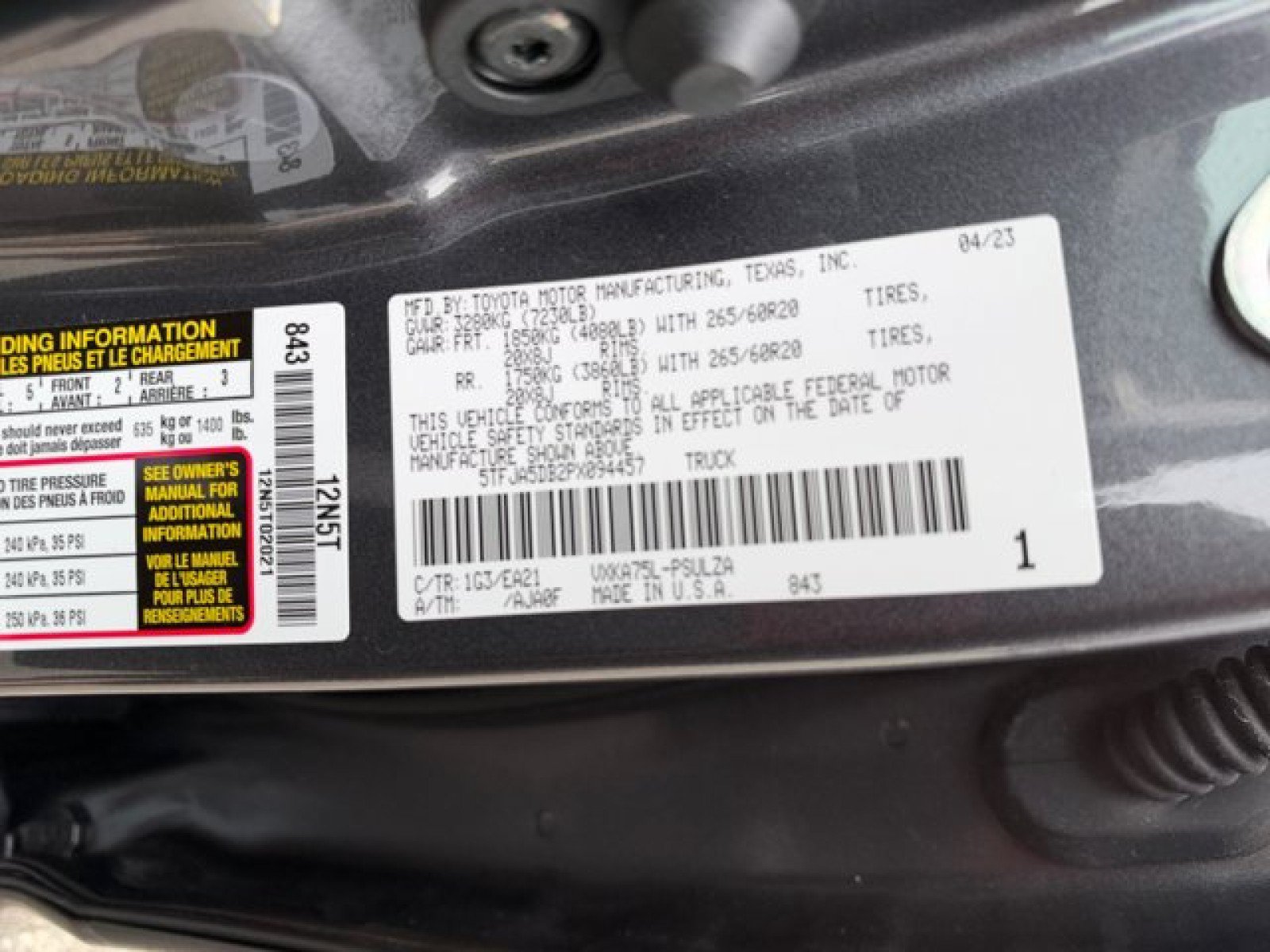 Used 2023 Toyota Tundra Limited AWD/4WD image 22