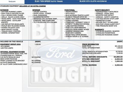 New 2025 Ford F150 STX w/ Equipment Group 200A image 2