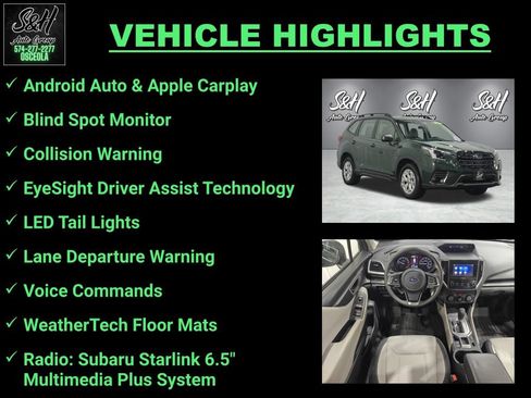 Used 2023 Subaru Forester AWD/4WD image 3
