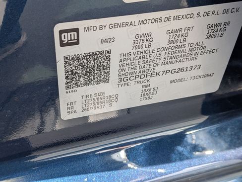 Certified 2023 Chevrolet Silverado 1500 LT Trail Boss AWD/4WD image 31