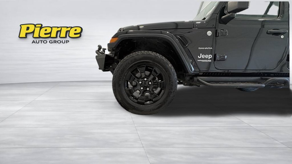Used 2021 Jeep Wrangler Unlimited Sahara w/ Uconnect 4C Nav & Sound Group AWD/4WD image 10