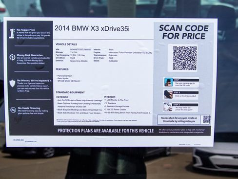 Used 2014 BMW X3 xDrive35i AWD/4WD image 29