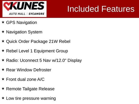 Used 2025 RAM 1500 Rebel w/ Rebel Level 1 Equipment Group AWD/4WD image 2