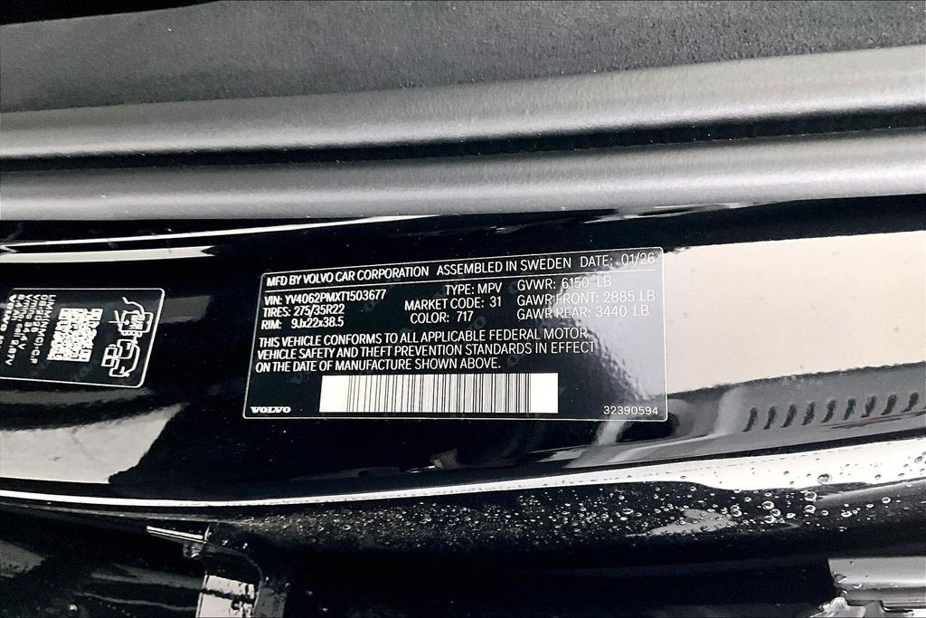 New 2026 Volvo XC90 T8 Plus w/ Protection Package Premier AWD/4WD image 20