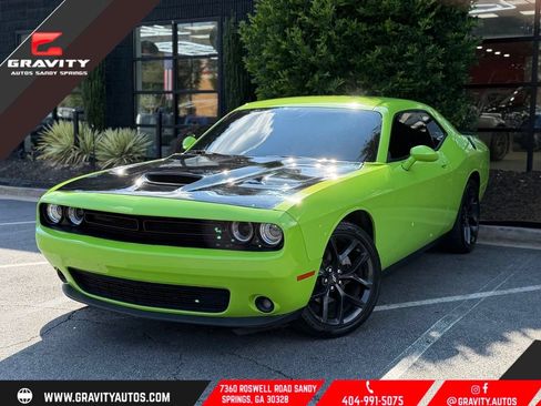 Used 2023 Dodge Challenger SXT w/ Blacktop Package RWD image 1