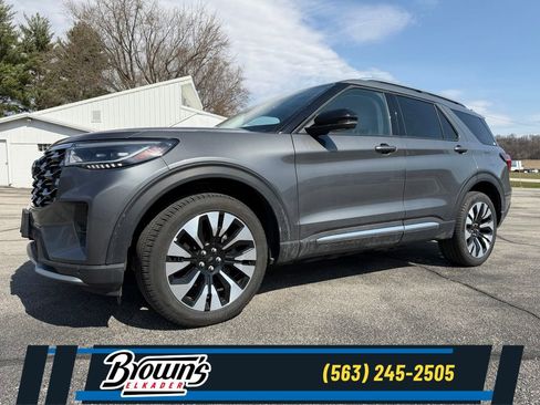 Used 2025 Ford Explorer Platinum w/ LUX Leather Package image 1