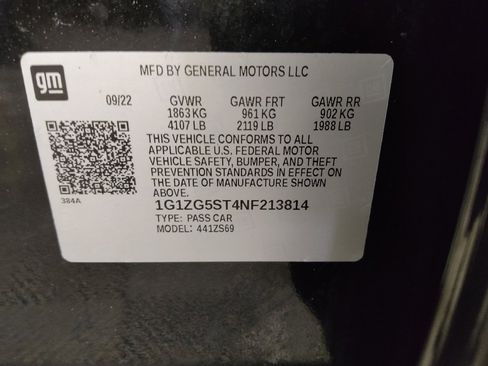 Used 2022 Chevrolet Malibu RS image 33