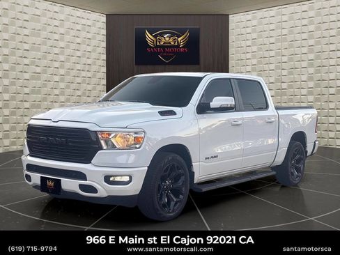 Used 2021 RAM 1500 Big Horn w/ Trailer Tow Group image 1