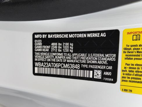 Certified 2023 BMW 430i Convertible w/ M Sport Package image 34