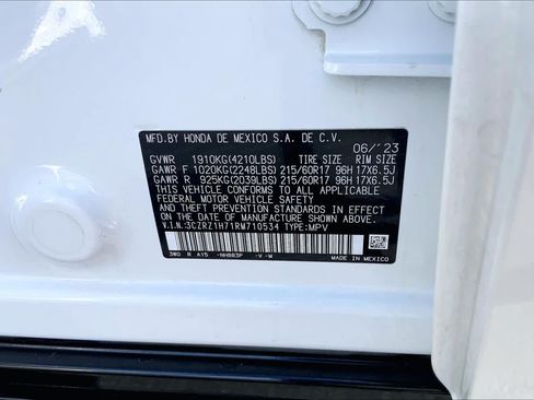 Used 2024 Honda HR-V EX-L image 36