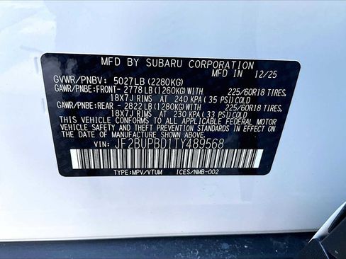 New 2026 Subaru Outback Premium image 19