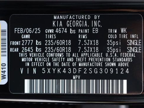 New 2025 Kia Sportage SX FWD image 20