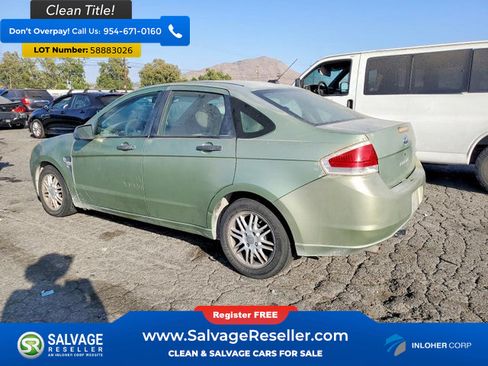 Used 2008 Ford Focus Sedan FWD image 3