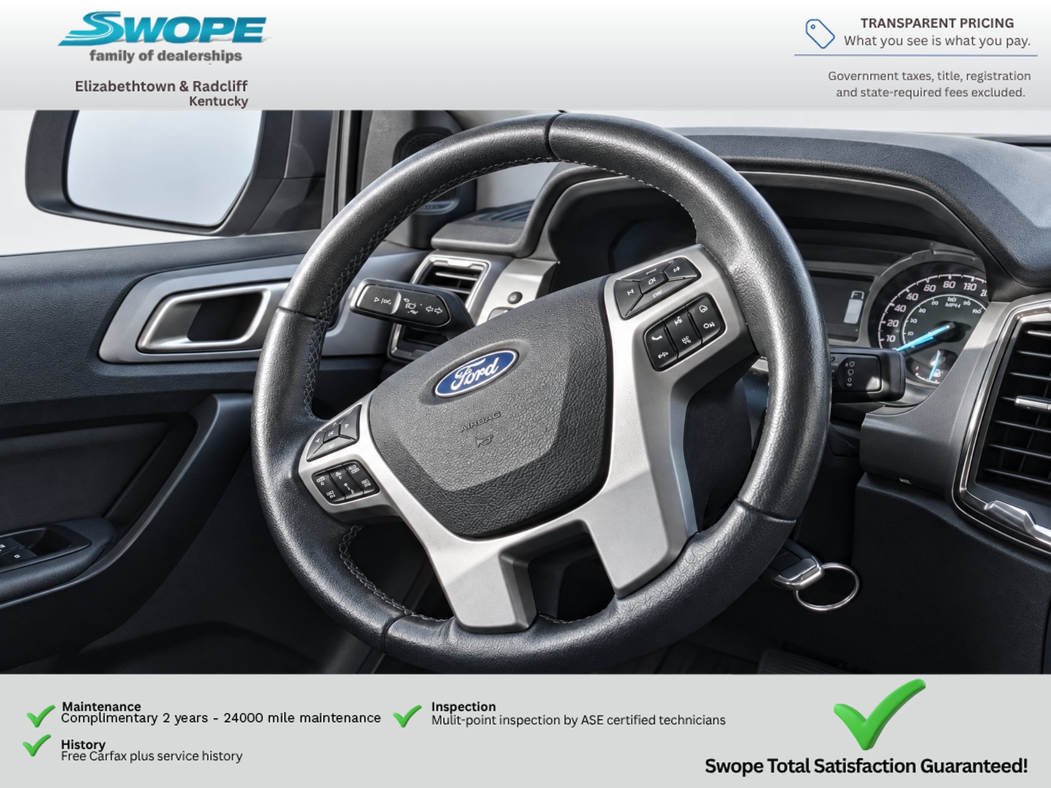 Used 2019 Ford Ranger XLT w/ Equipment Group 302A Luxury RWD image 20