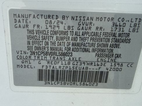 Used 2024 Nissan Kicks S FWD image 35