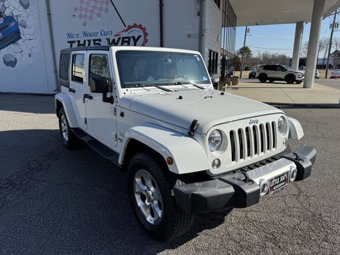 Used 2015 Jeep Wrangler Unlimited Sahara w/ Connectivity Group image 1