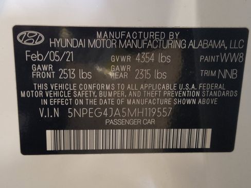 Used 2021 Hyundai Sonata SE FWD image 33
