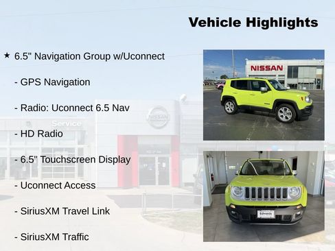 Used 2017 Jeep Renegade Limited AWD/4WD image 8
