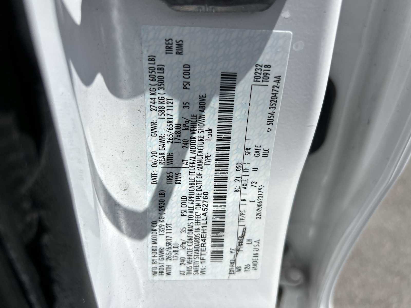 Used 2020 Ford Ranger XL w/ Equipment Group 101A Mid RWD image 23
