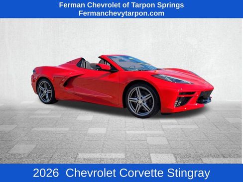 New 2026 Chevrolet Corvette Stingray Convertible w/ 1LT image 1