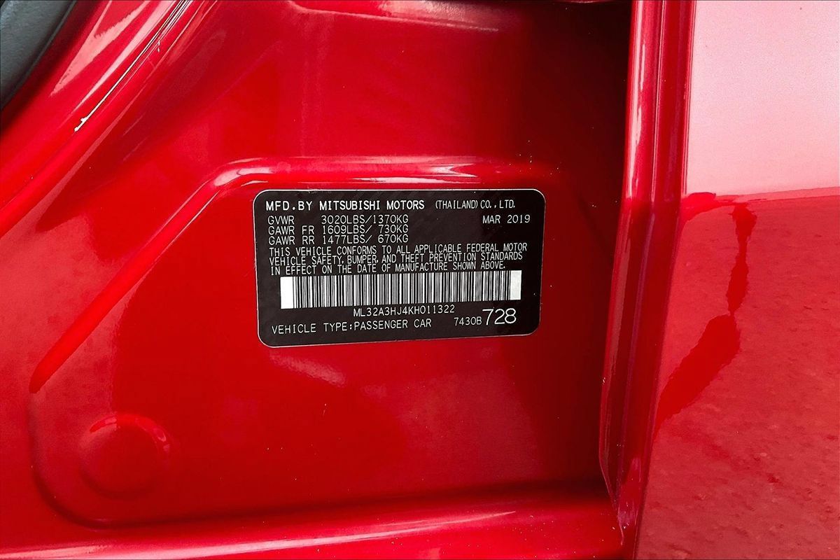 Used 2019 Mitsubishi Mirage ES FWD image 9