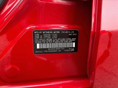 Used 2019 Mitsubishi Mirage ES FWD image 9