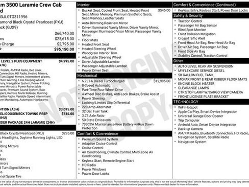 New 2026 RAM 3500 Laramie AWD/4WD image 56