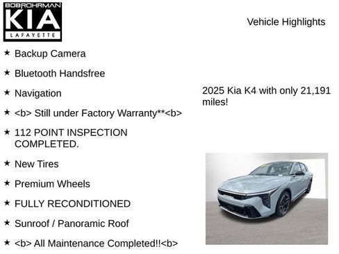 Used 2025 Kia K4 GT-Line w/ GT-Line Premium Package FWD image 7