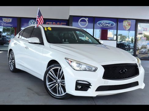 Used 2014 INFINITI Q50 AWD w/ Navigation Package image 1