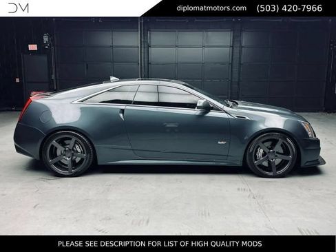 Used 2012 Cadillac CTS V w/ Wood Trim Package RWD image 8