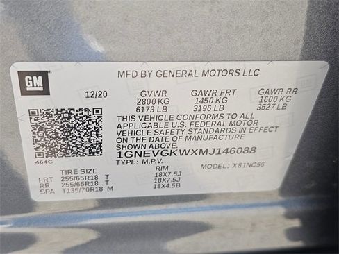 Used 2021 Chevrolet Traverse LT image 30