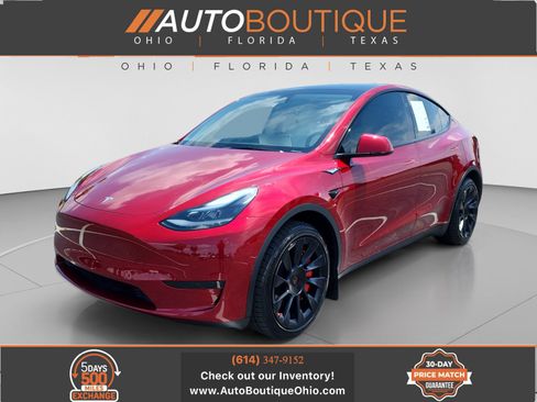 Used 2024 Tesla Model Y Long Range AWD/4WD image 1