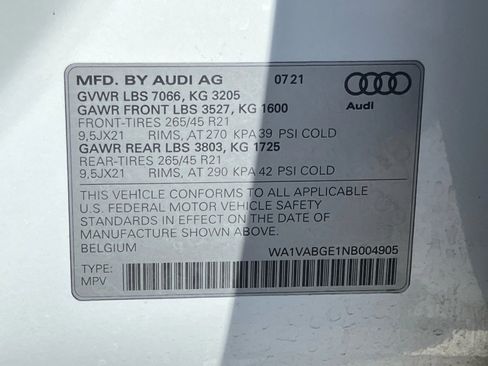 Used 2022 Audi e-tron Chronos AWD/4WD image 13