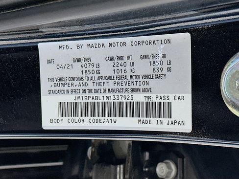 Used 2021 MAZDA MAZDA3 s image 12