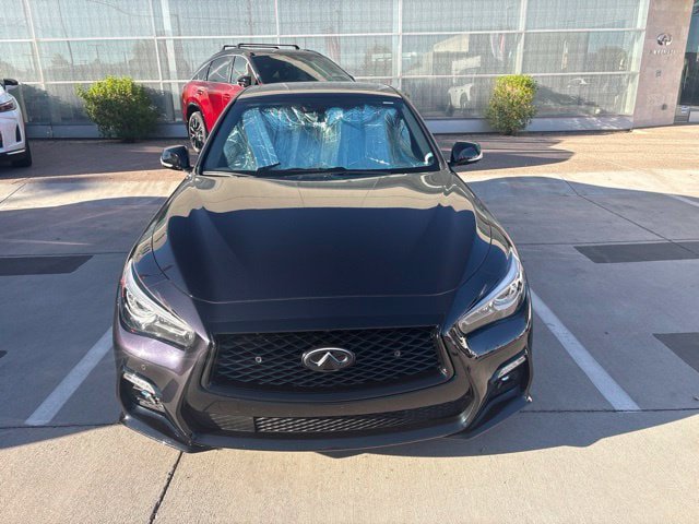 Used 2024 INFINITI Q50 Red Sport 400 w/ Black Opal Edition RWD image 1