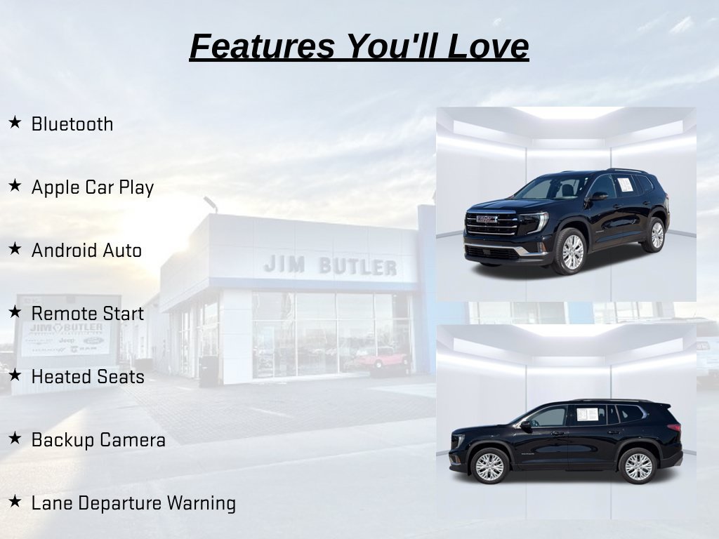 Used 2026 GMC Acadia Elevation w/ Elevation Premium Package FWD image 9
