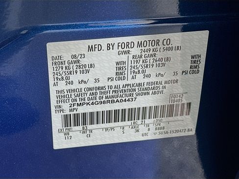 Used 2024 Ford Edge SE w/ Black Appearance Package AWD/4WD image 12