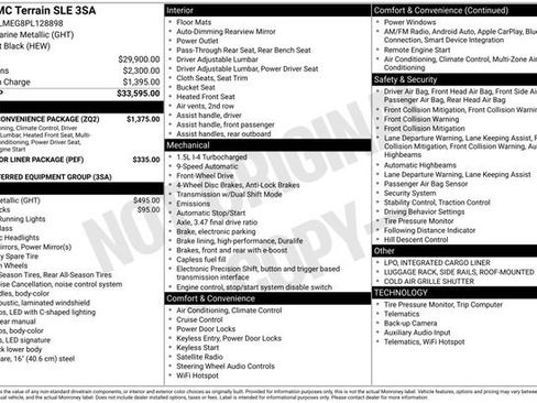 Certified 2023 GMC Terrain SLE w/ Driver Convenience Package image 7