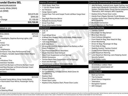 Used 2024 Hyundai Elantra SEL image 10