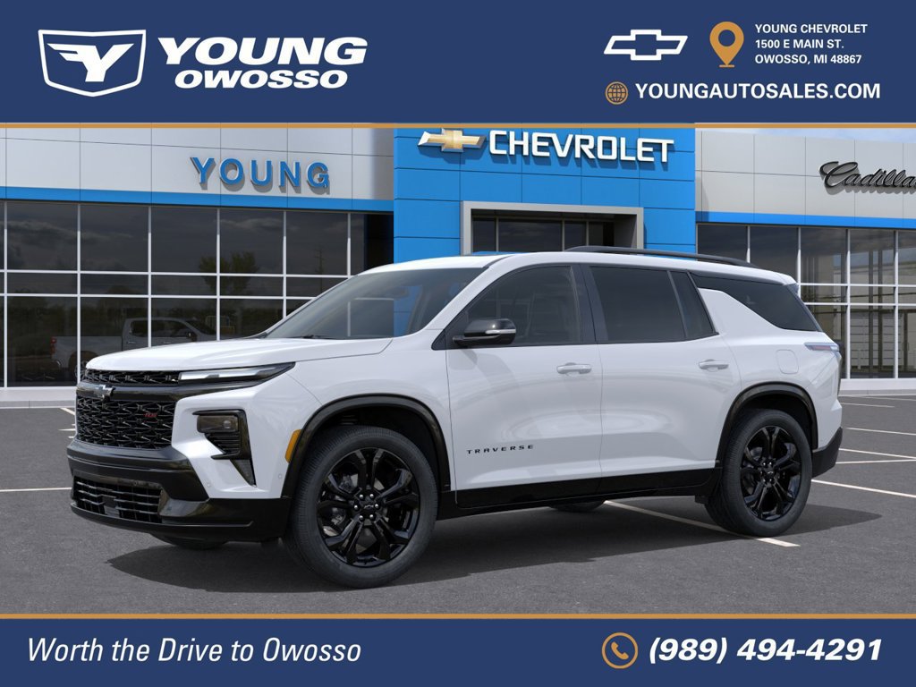 New 2027 Chevrolet Traverse RS w/ LPO, Floor Liner Package AWD/4WD image 2