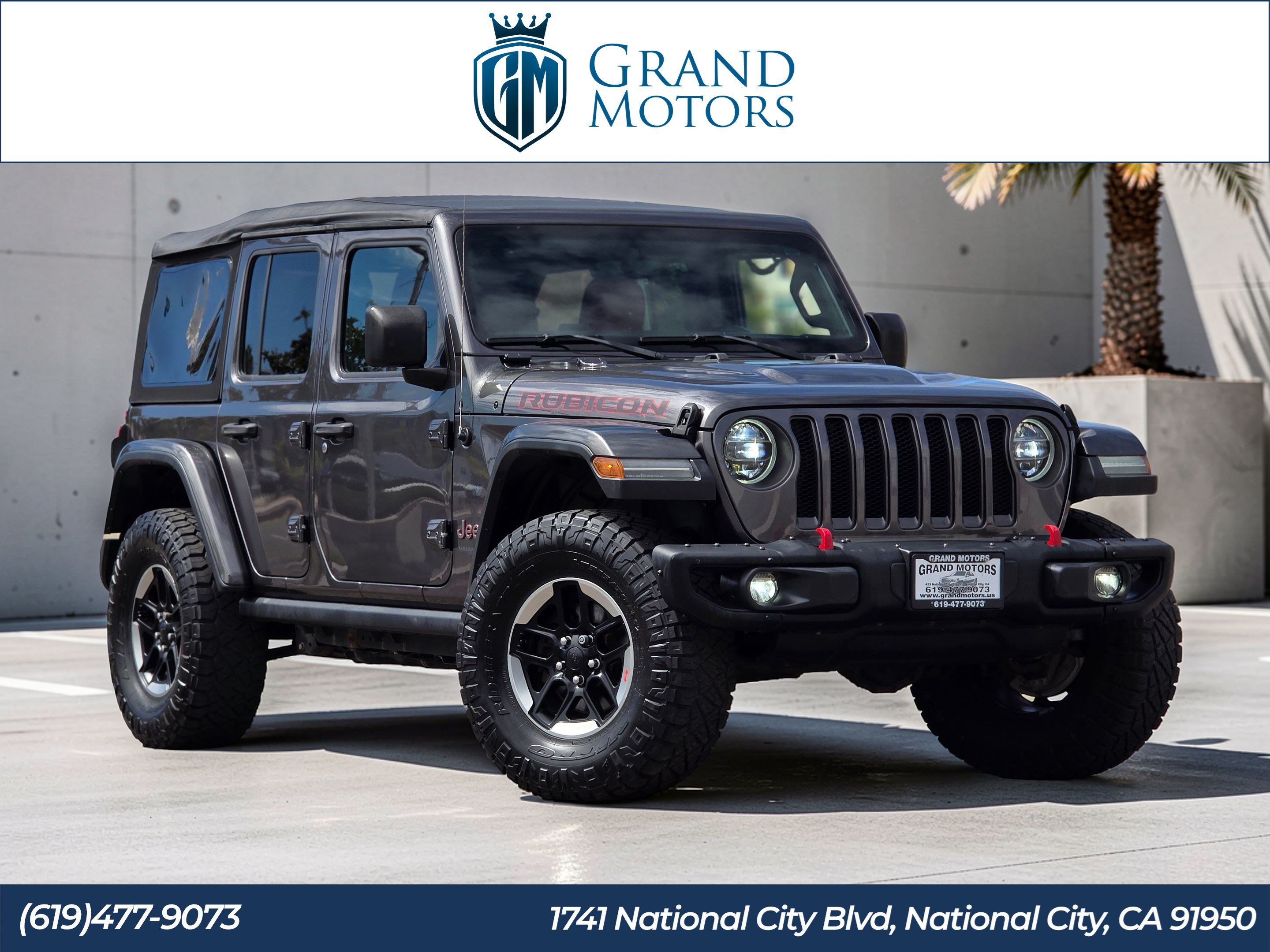 Used 2018 Jeep Wrangler Unlimited Rubicon w/ Dual Top Group AWD/4WD image 1