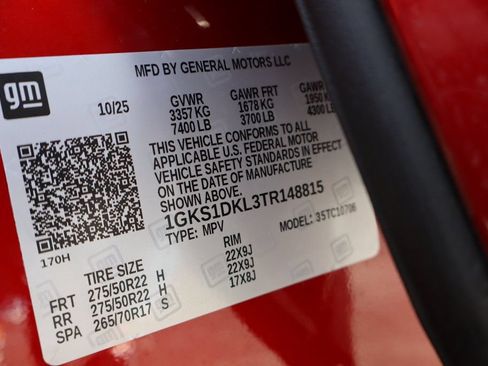 New 2026 GMC Yukon Denali w/ Denali Reserve Package RWD image 32