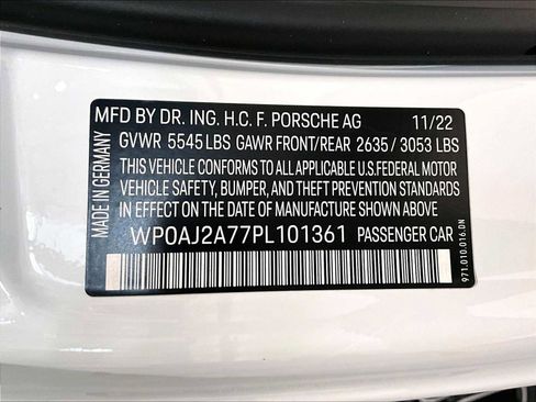 Used 2023 Porsche Panamera Platinum Edition image 35