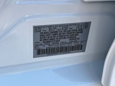 New 2026 Nissan Sentra S w/ S Cold Weather Package FWD image 31