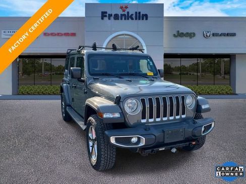 Used 2018 Jeep Wrangler Unlimited Sahara AWD/4WD image 1