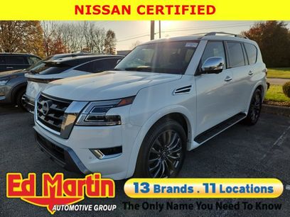 Certified 2024 Nissan Armada Platinum w/ Captain's Chairs Package