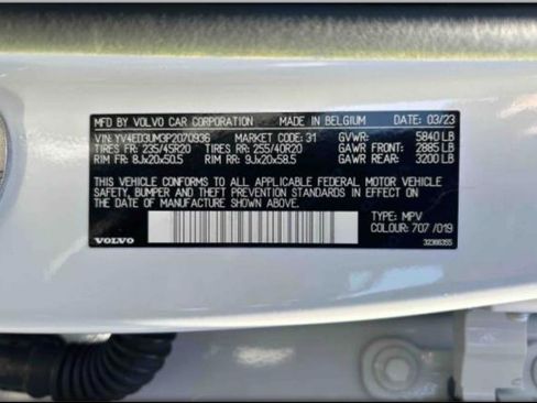 Used 2023 Volvo XC40 Recharge Ultimate AWD/4WD image 2